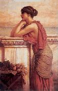 John William Godward By the Wayside oil